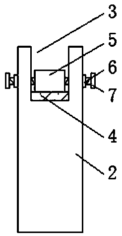 Polishing device for aluminium alloy door and window support notch