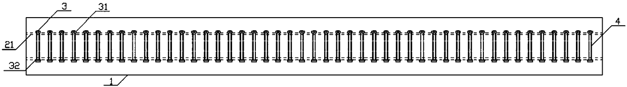 Detachable prefabricated steel-concrete combined beam structure and manufacturing technique thereof