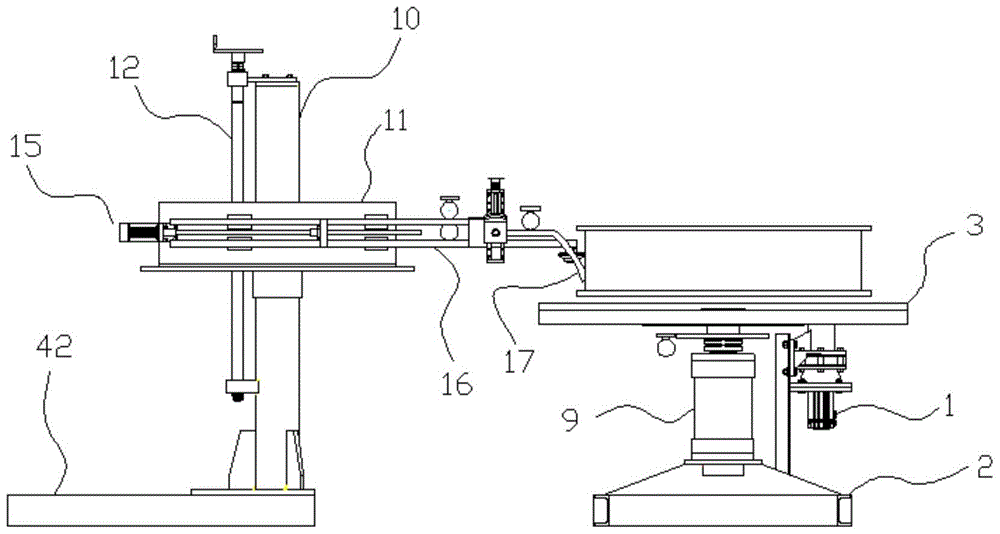 A chassis docking device