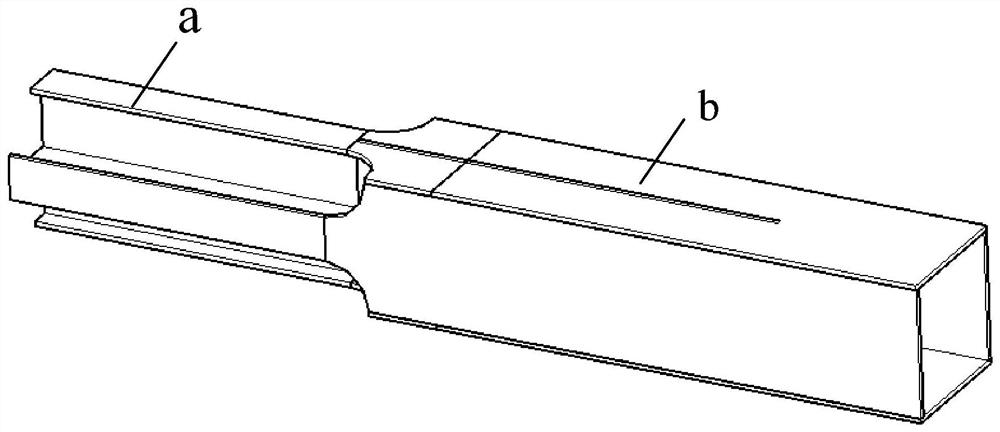 A method for making a cross transformer box-shaped node