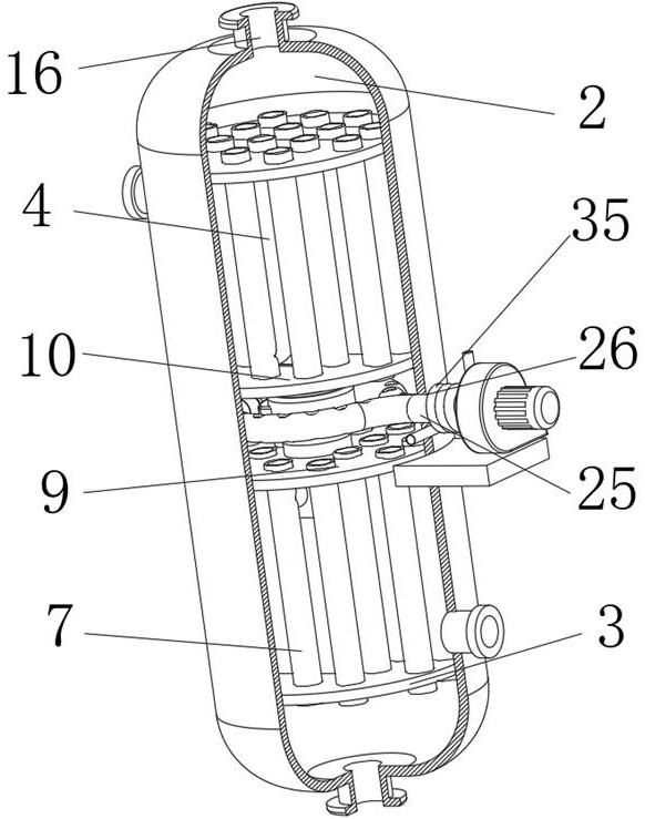 Disruptor structure for gas-phase aldehyde hydrogenation reactor