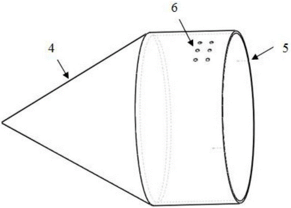 Monocular and binocular pose deviation measuring method used for cabin automatic docking