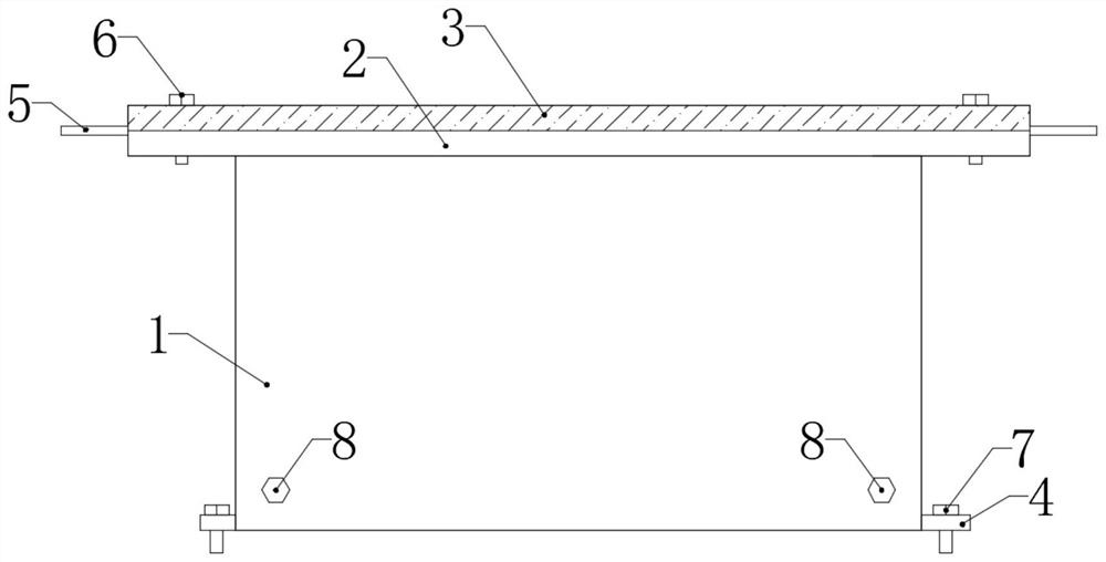 A cable bracket for computer network engineering construction wiring