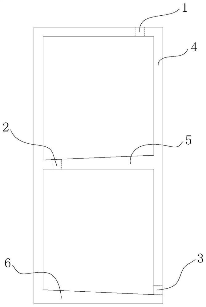 A method for encapsulating flat membrane elements used in membrane aerated biofilm reactors