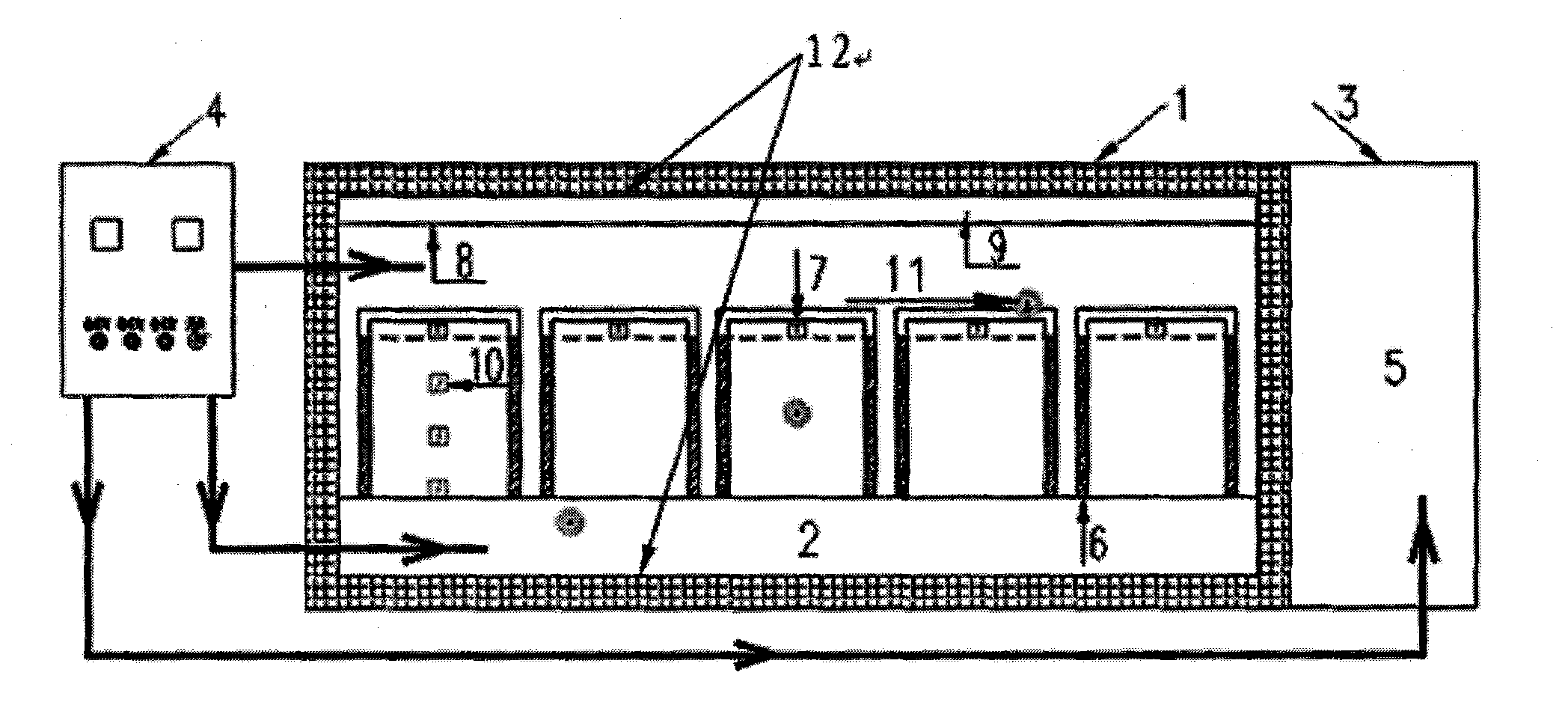 Device and method for simulating migration and transformation of pollutants in freeze-thawing process of soil