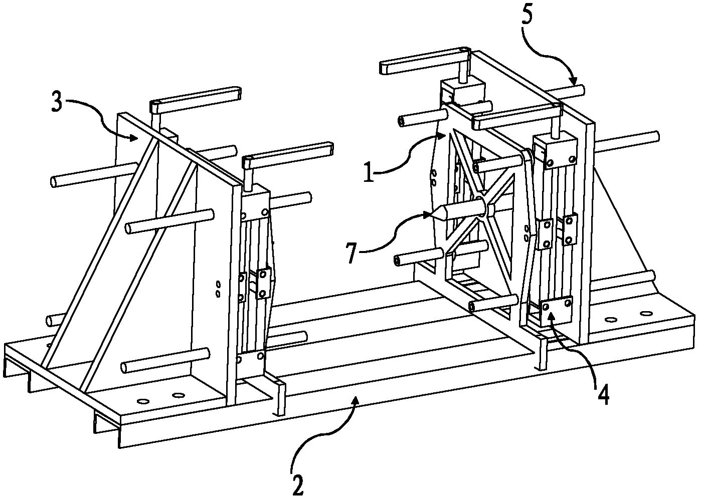 Assembling and disassembling tool for disk type permanent magnet motors and method for installing motor end covers