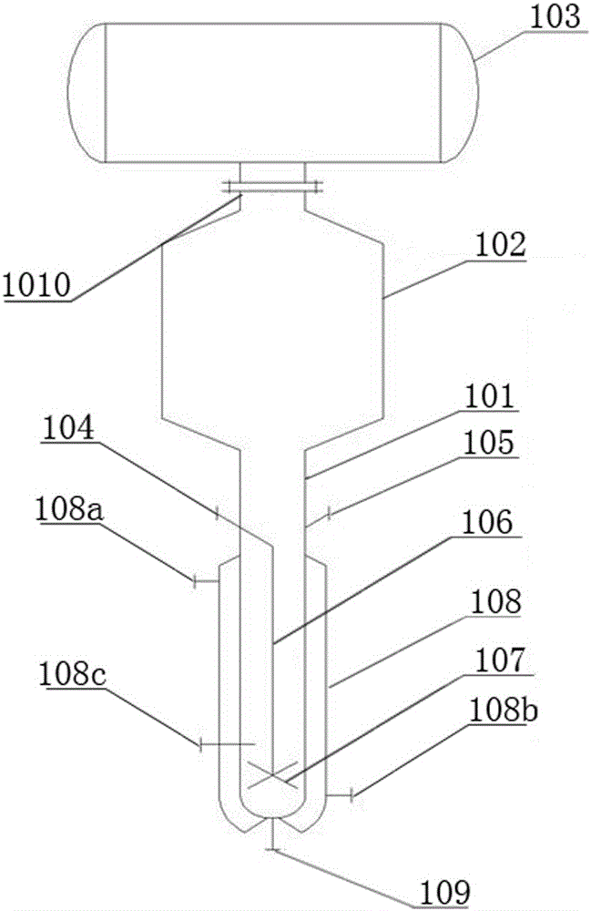 Reaction unit for synthetic production of sebaconitrile and synthetic technique of sebaconitrile