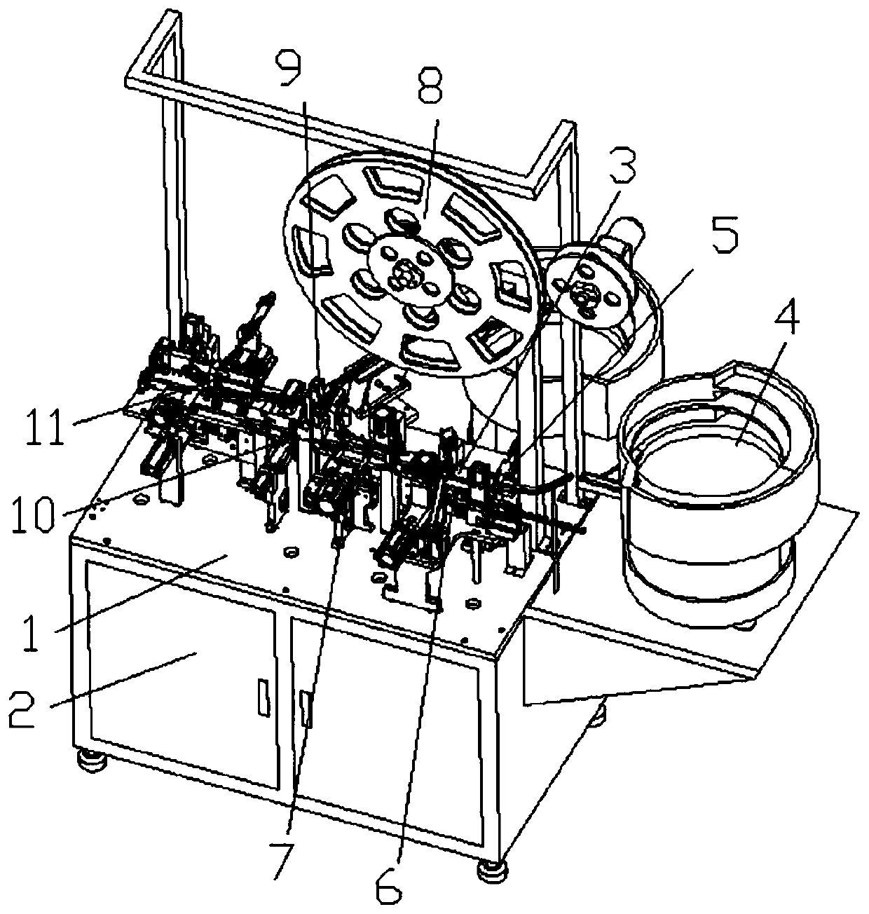 An interface automatic assembly machine