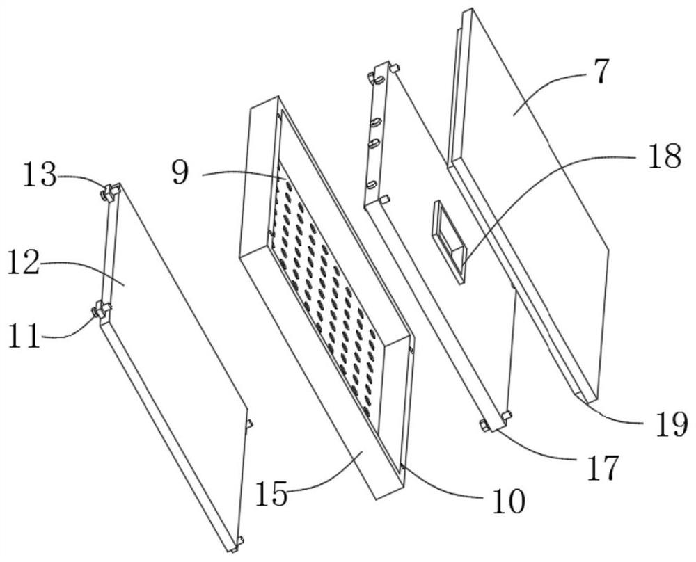 Internal heating integrated wallboard for decoration