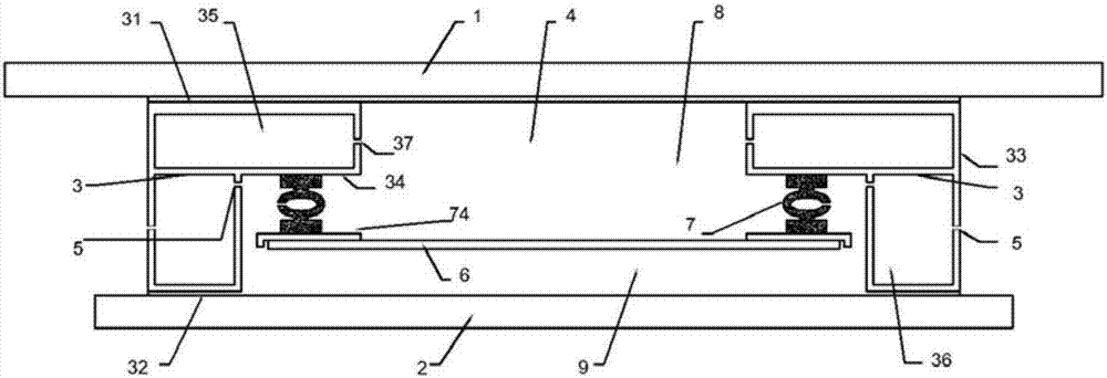 Hollow glass assembly capable of automatically adjusting air pressure