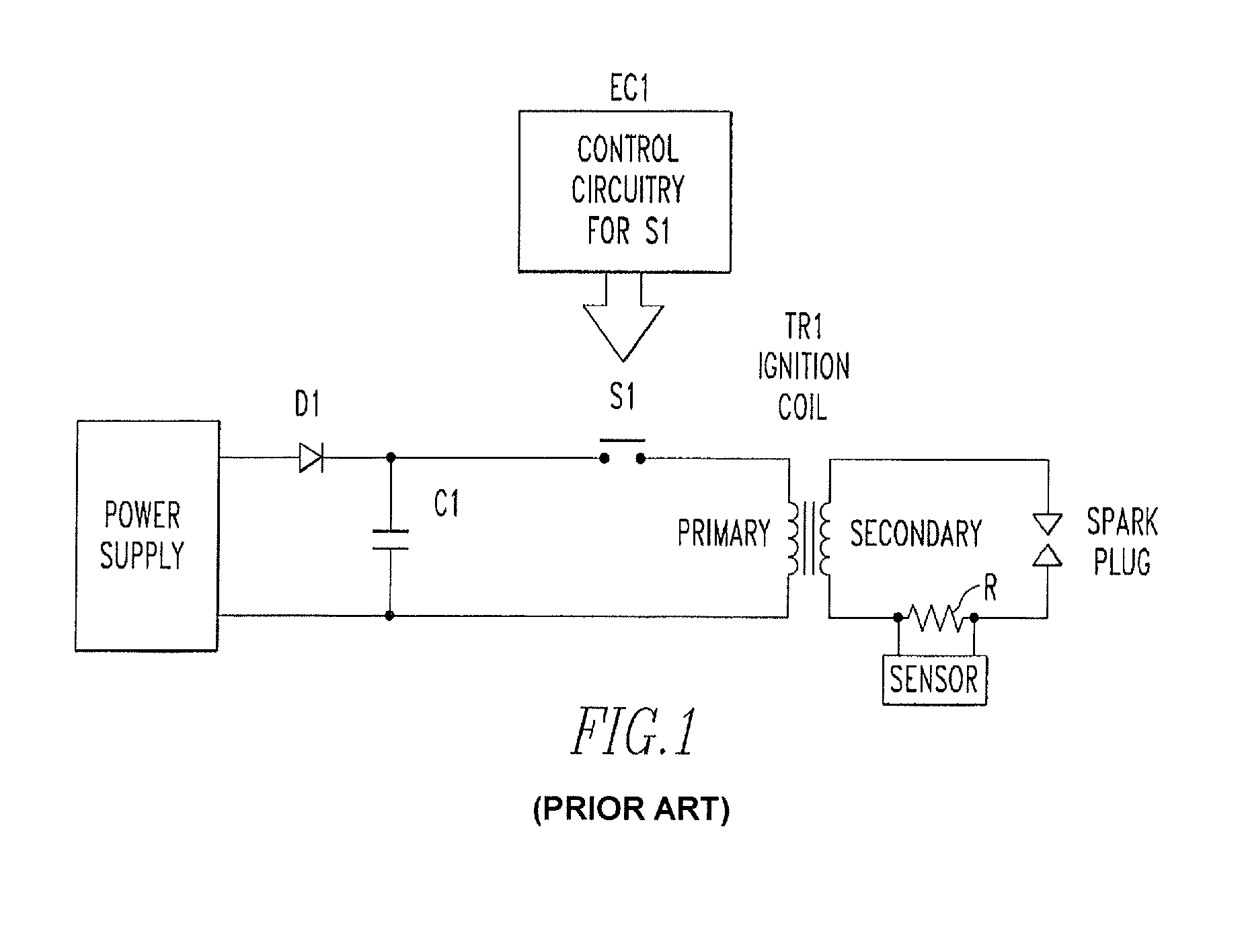 Ion sensing method for capacitive discharge ignition