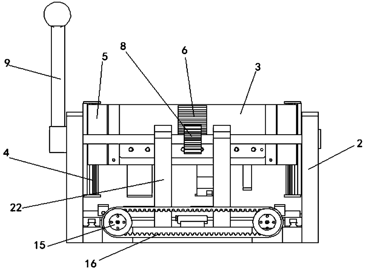 Miniature bending machine for machining small thin-wall part