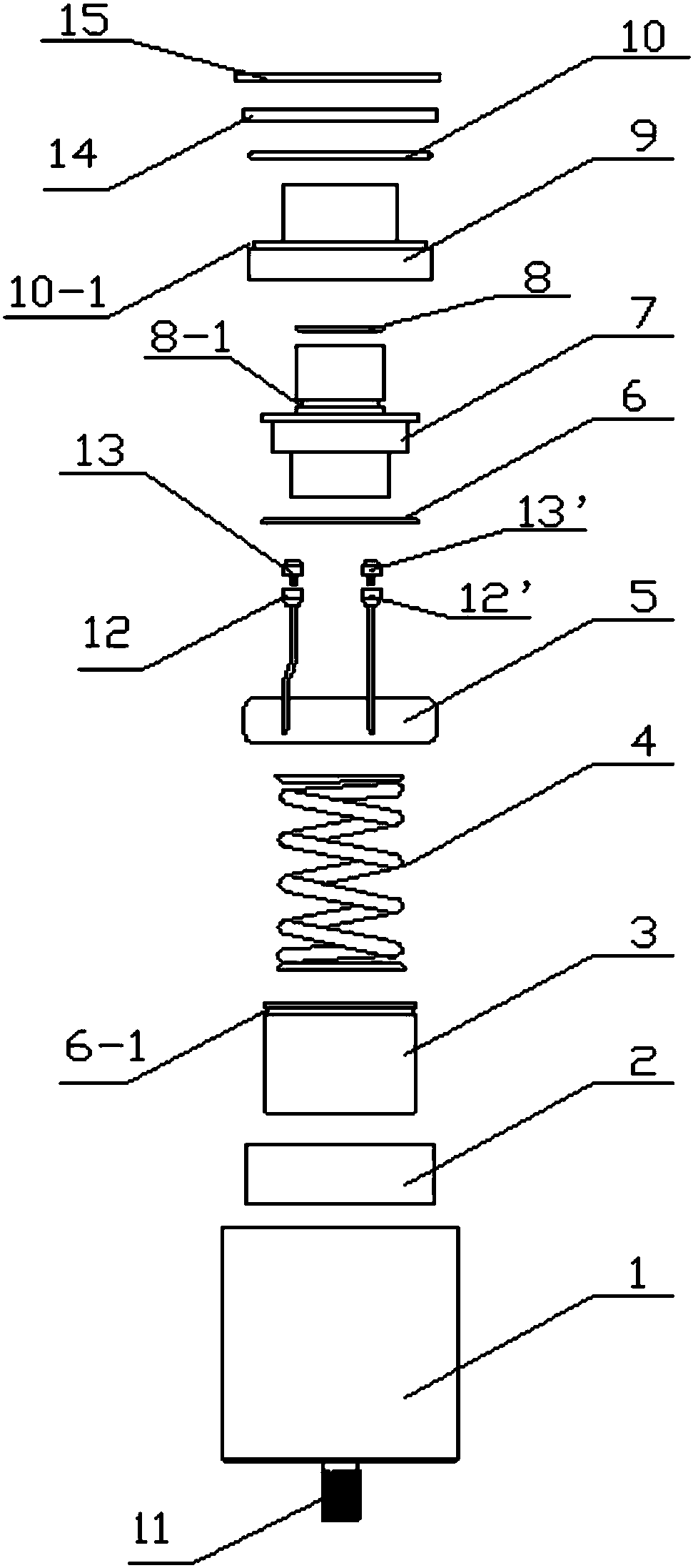 A surge protector with long service life and high protection