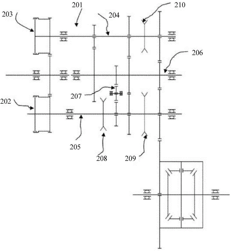 Method for controlling gear engaging and gear shifting of double-clutch transmission and hydraulic control system