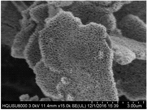 Preparation method of high-infrared emitting ability graphene/MnO2 porous material