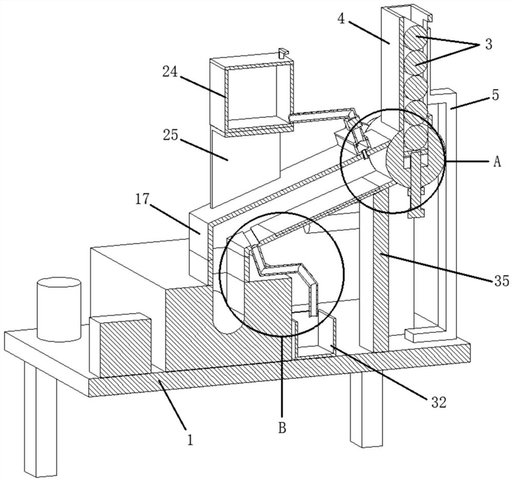 A tin bar extrusion machine