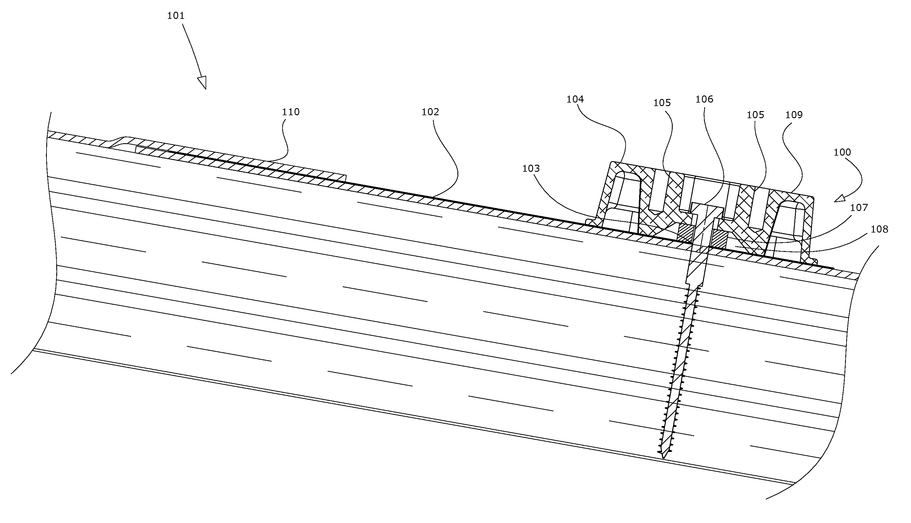 Solar panel attachment system