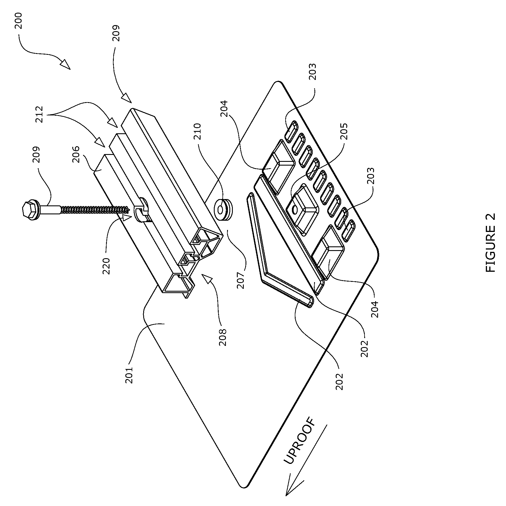 Solar panel attachment system