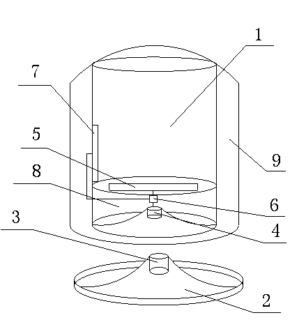 Dry-heating resisting wireless electric kettle