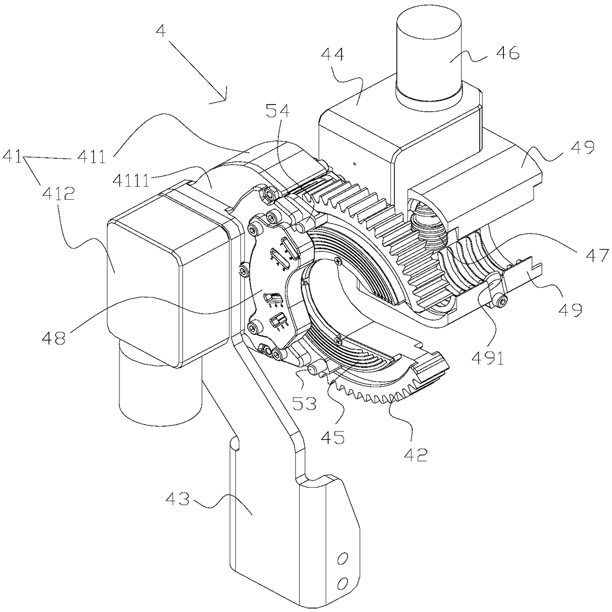 Parallel groove wire clip electric mounting tool