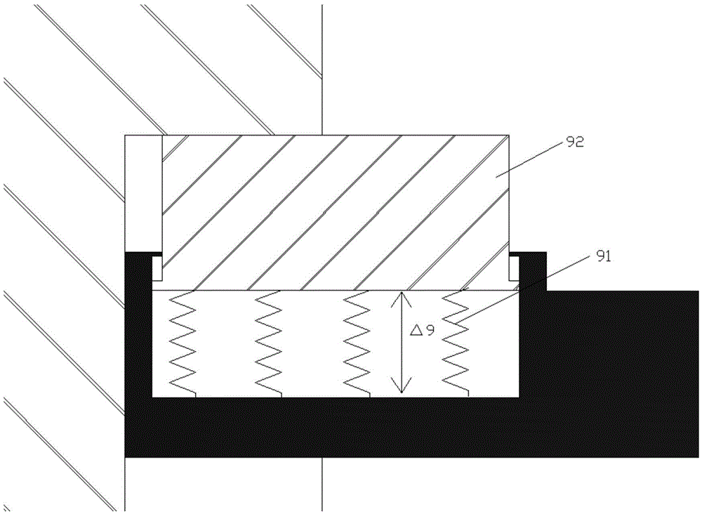 Intelligent storage logistics system with locking block