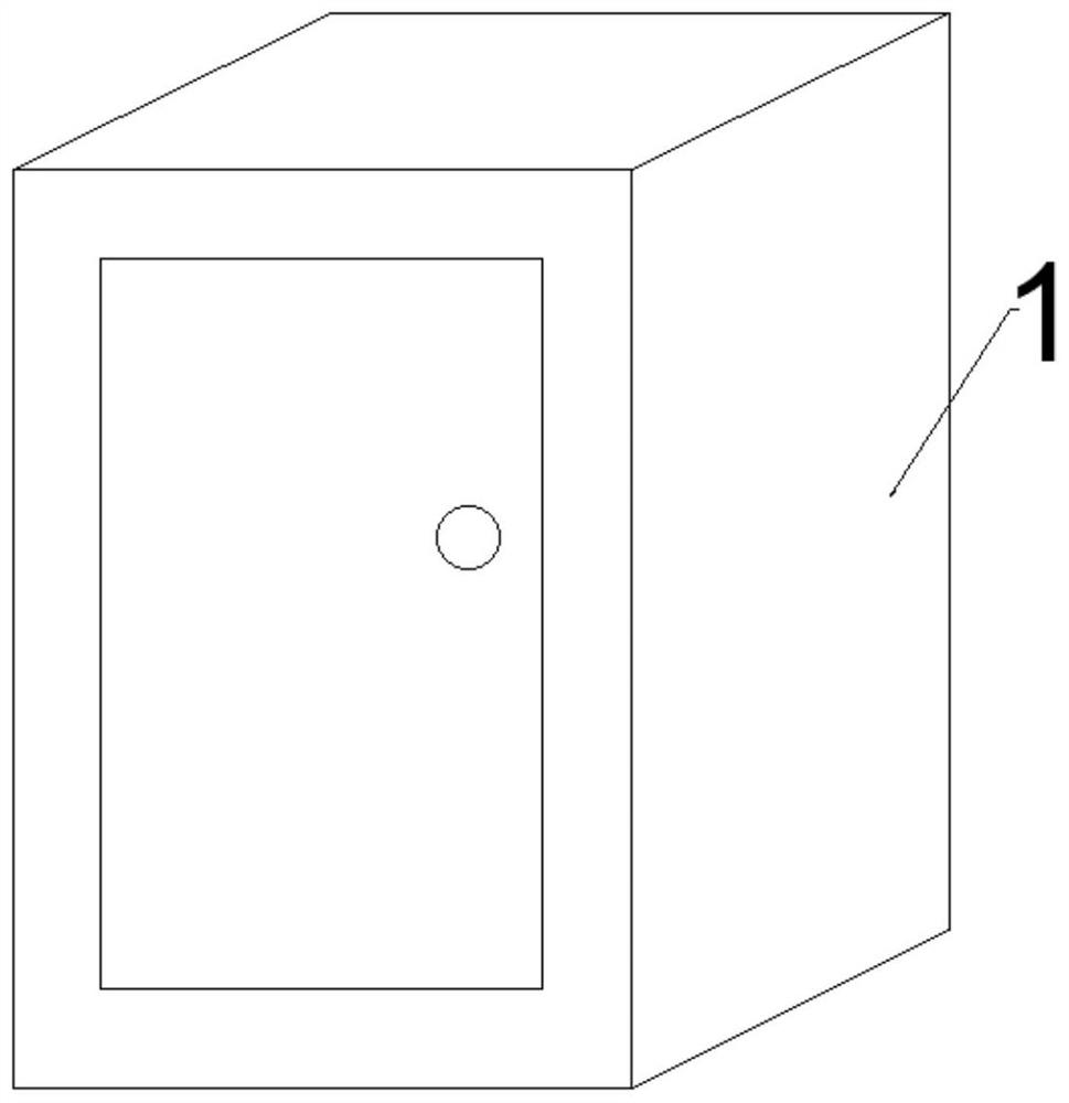 Fireproof and heat-insulating safe and manufacturing process thereof