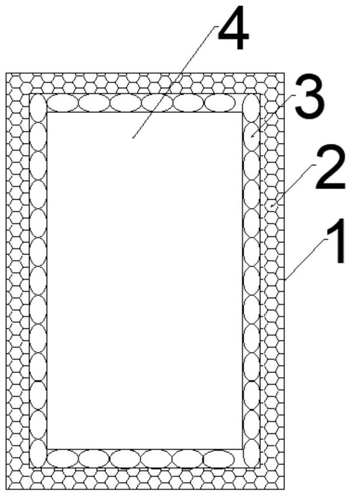 Fireproof and heat-insulating safe and manufacturing process thereof