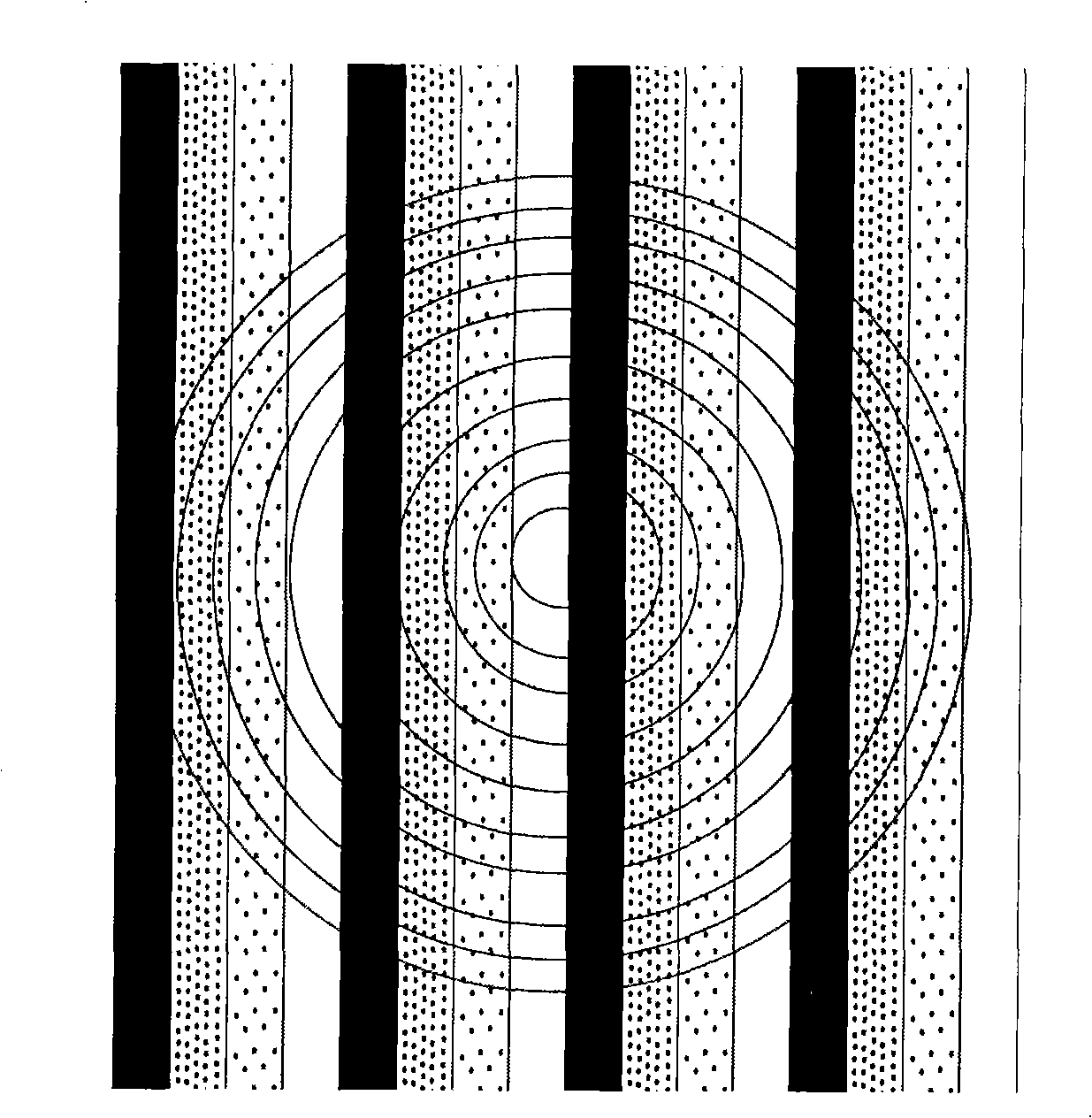 Method for processing color matching design of fur garment facing material