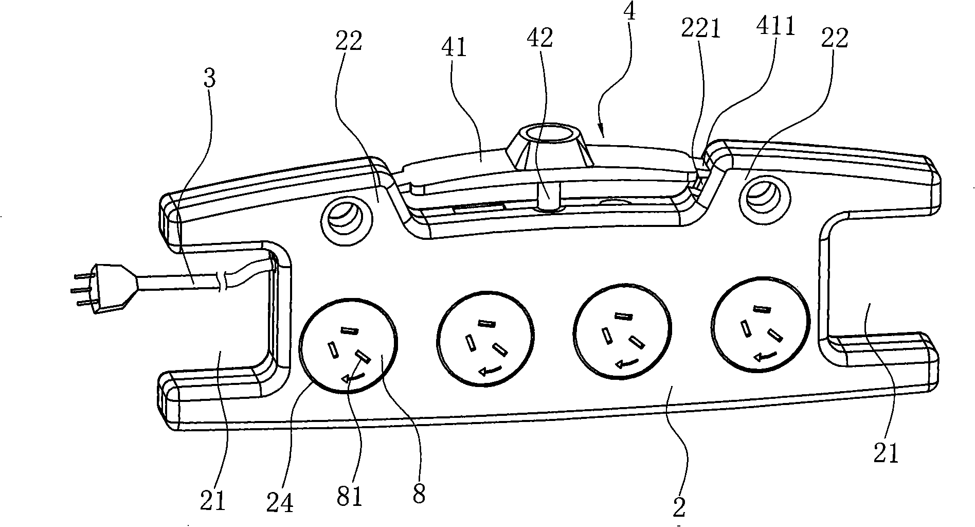 Power source socket