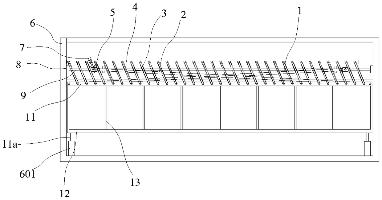 Air circulation box for battery components