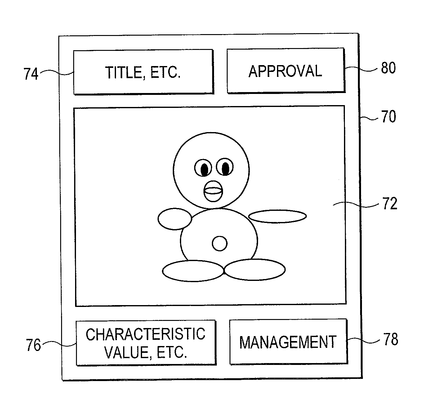 Card printer in a card information management system