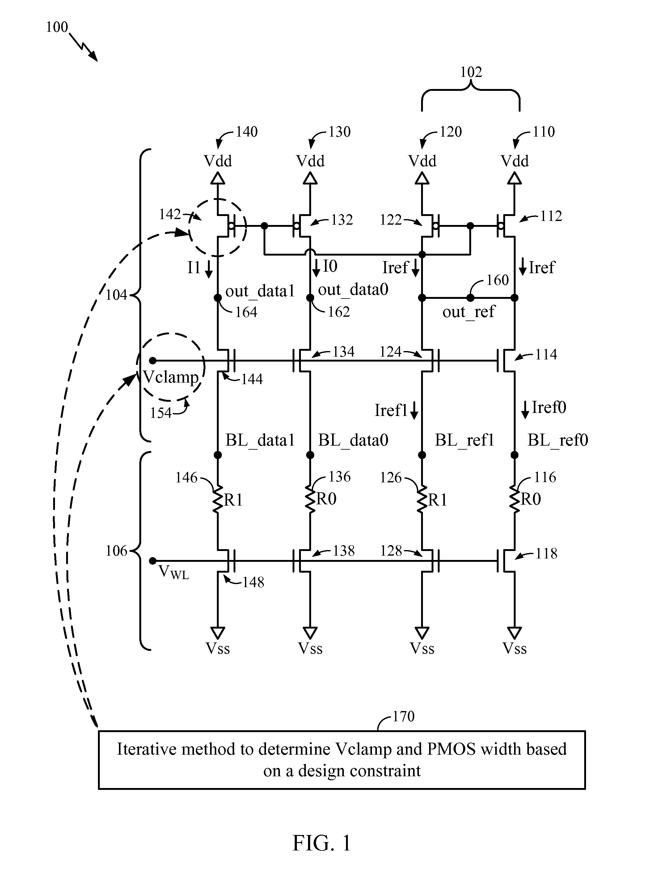 System and Method of Resistance Based Memory Circuit Parameter Adjustment