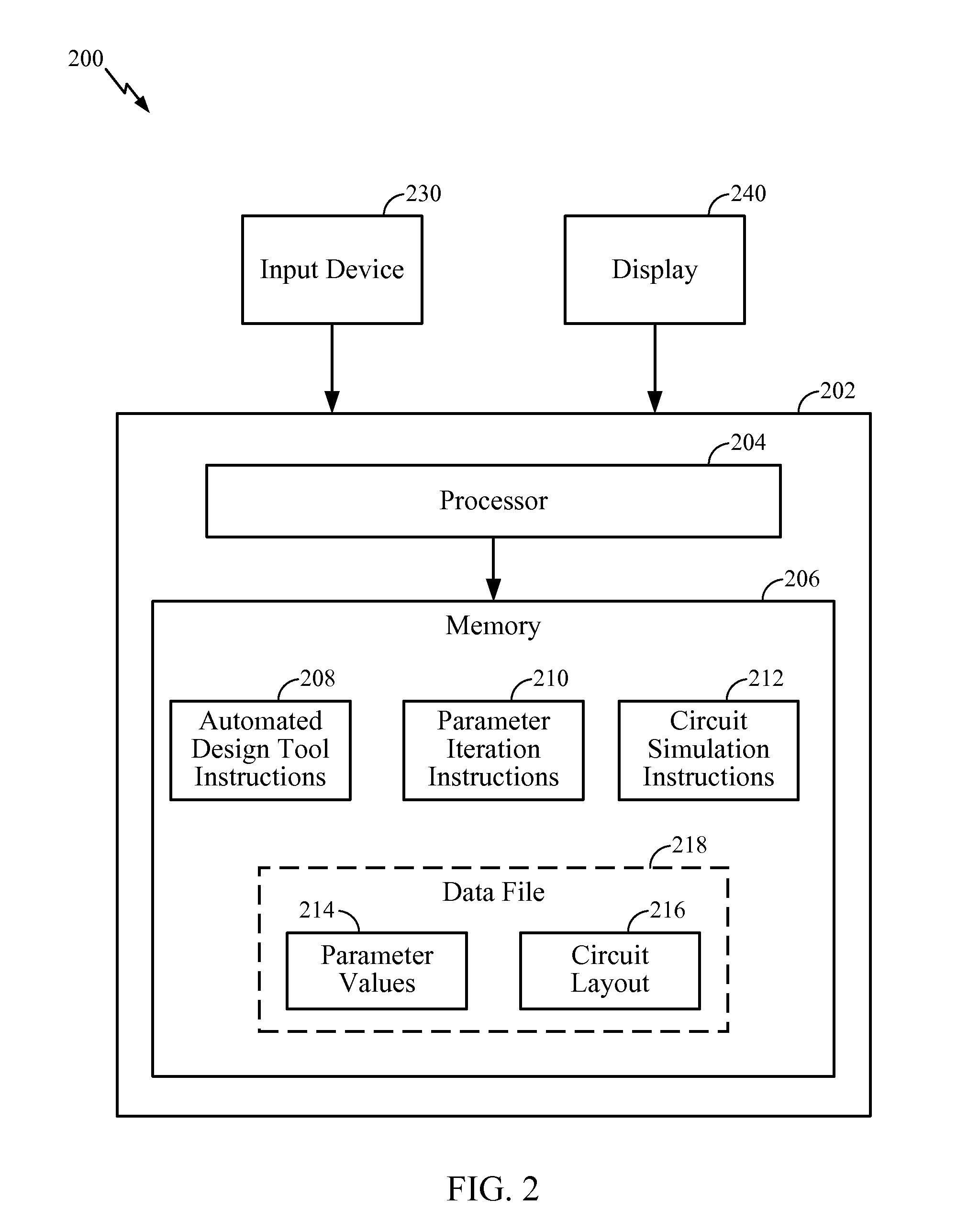 System and Method of Resistance Based Memory Circuit Parameter Adjustment