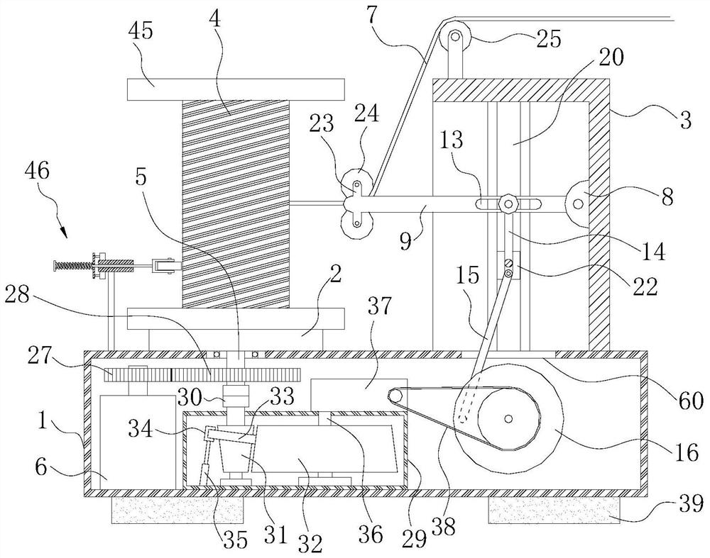 An improved textile winding machine