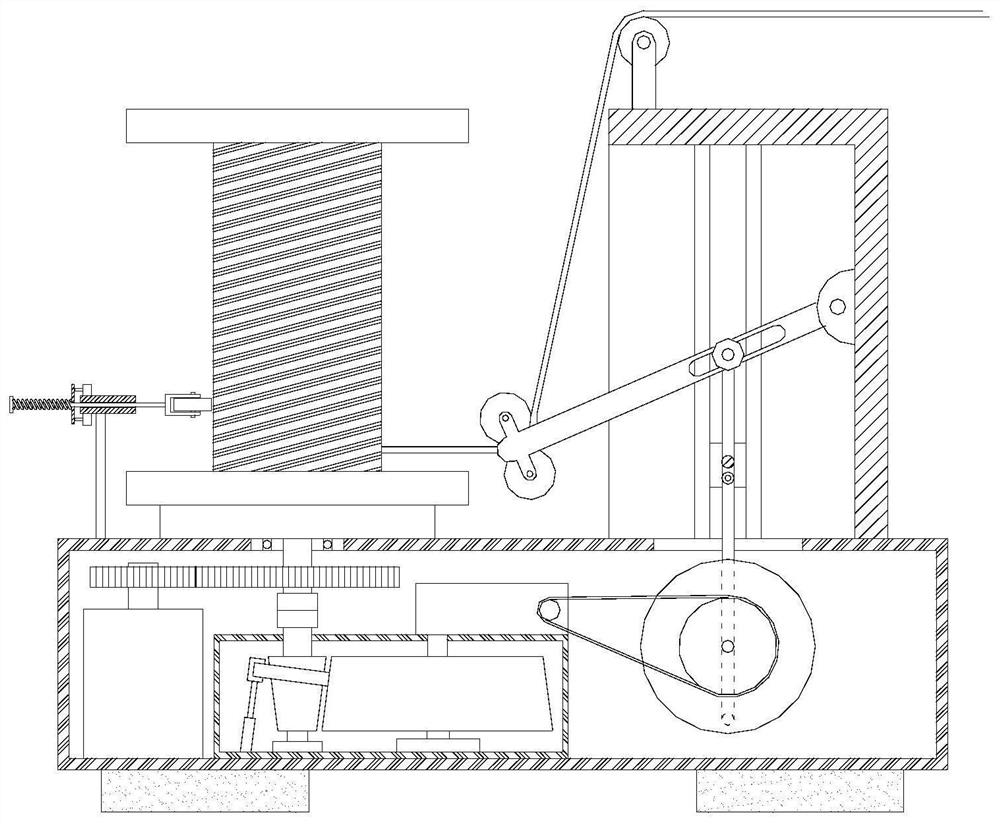 An improved textile winding machine