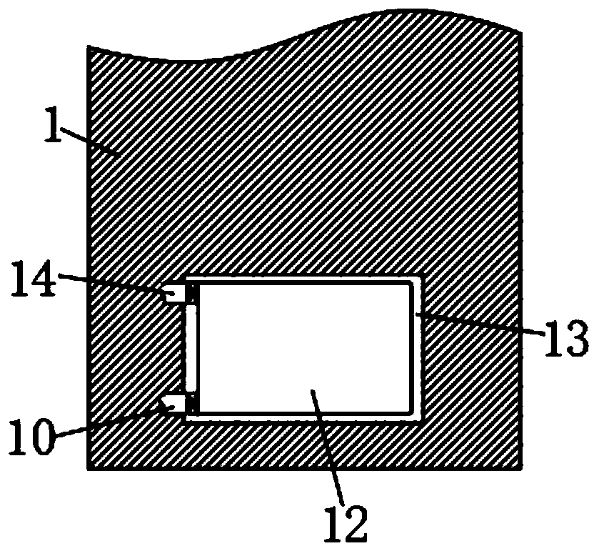 Pedestrian cooling device of induction escalator