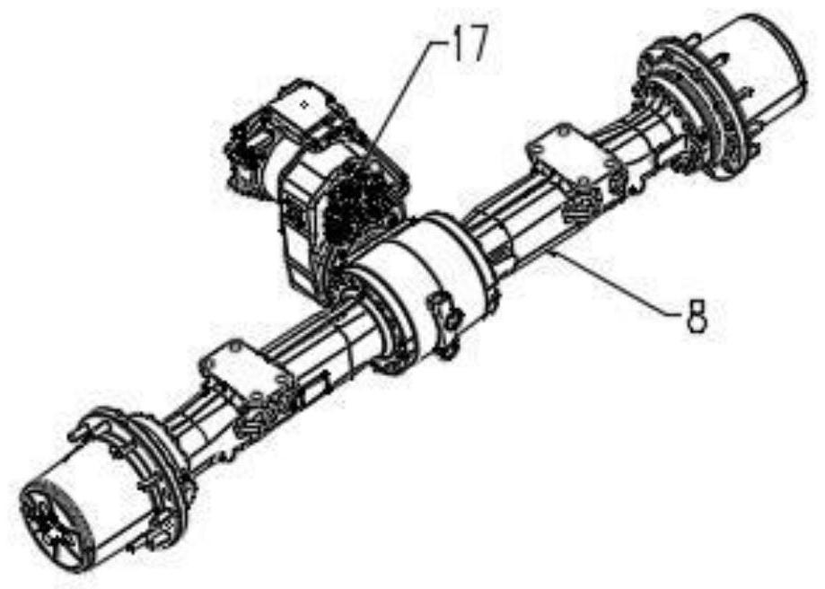 Wheel-crawler dual-purpose multifunctional belt opening machine