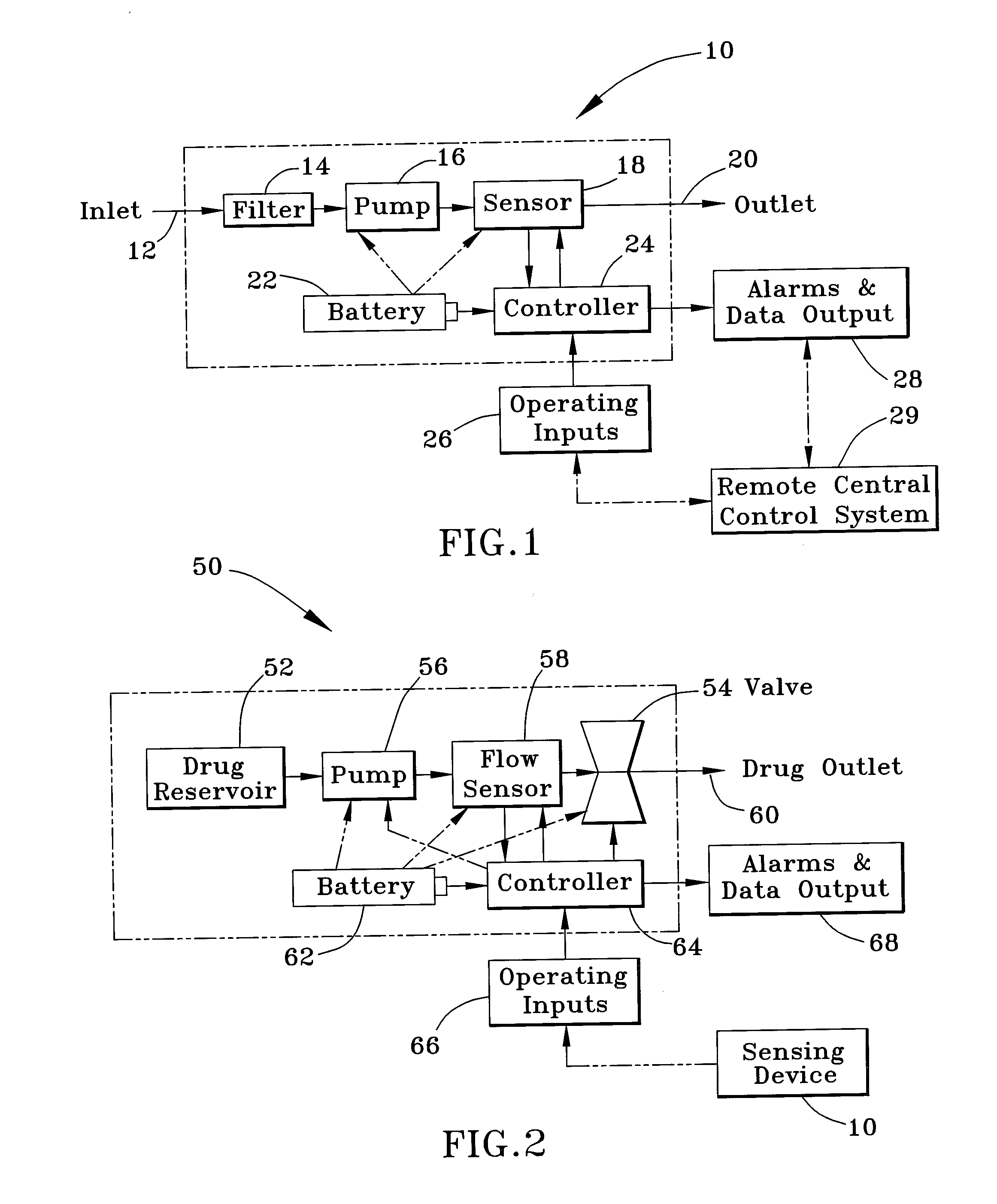 Device and method for detecting and treating chemical and biological agents