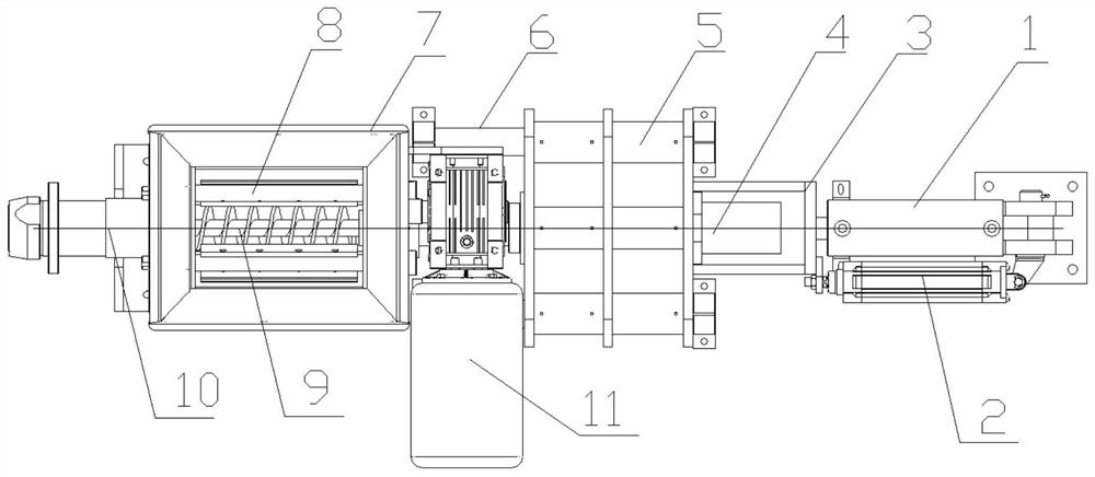 Hole sealing agent extrusion equipment