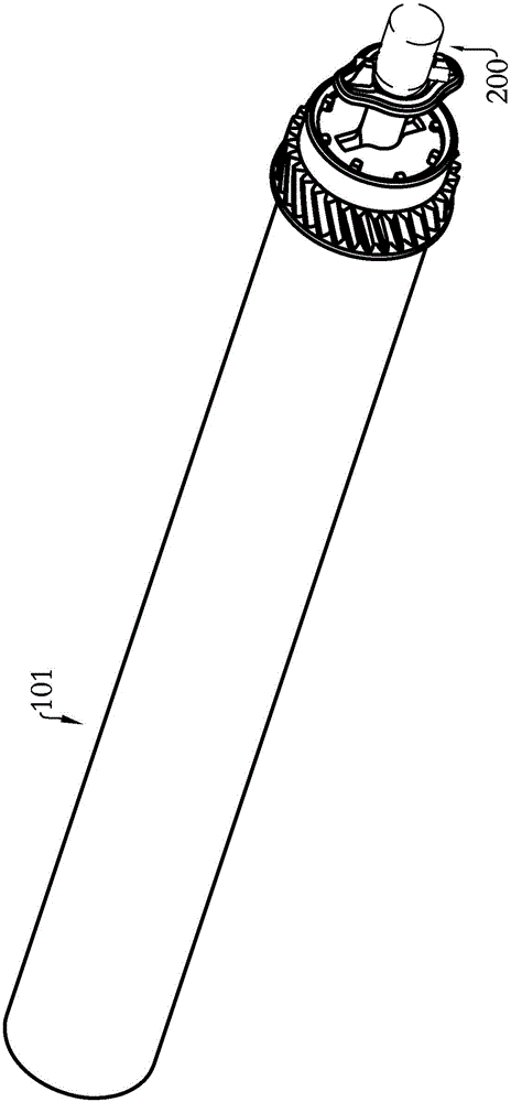 Torque receiving assembly, photosensitive drum, and process cartridge