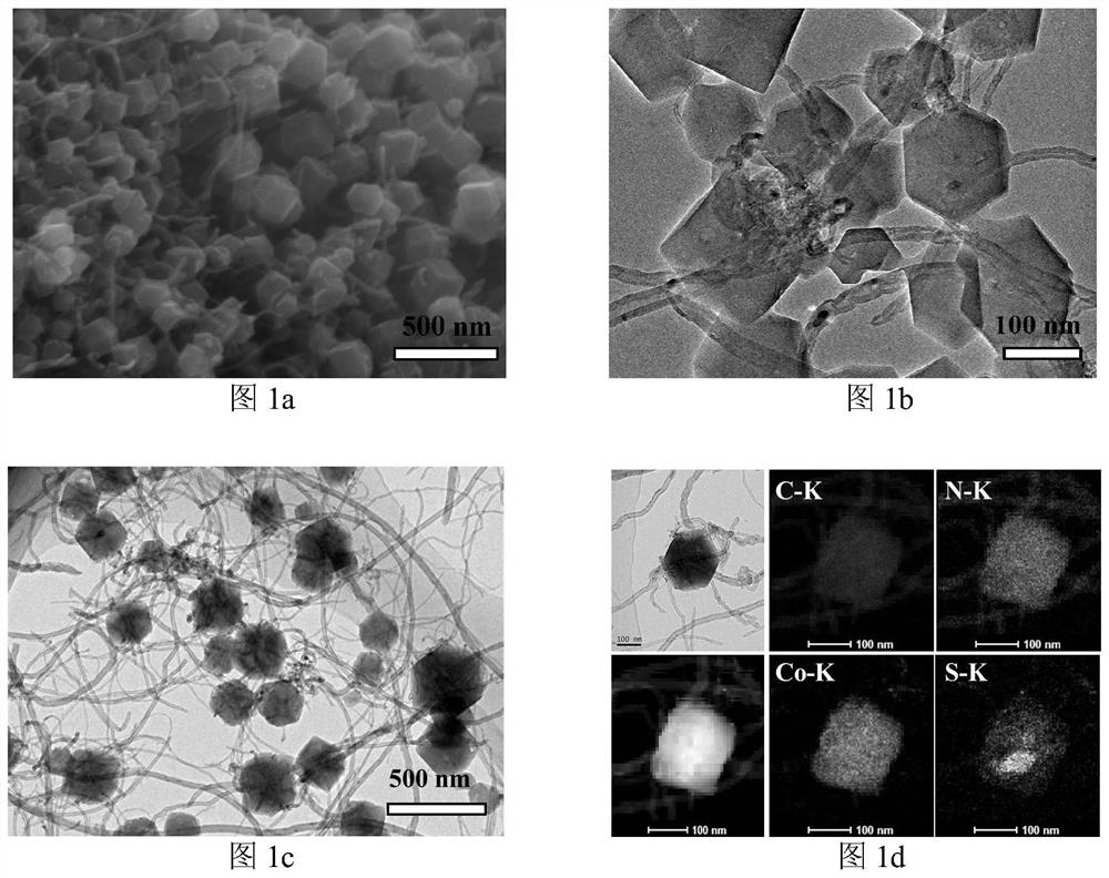 Lithium-sulfur battery positive electrode material containing three-dimensional interpenetrating composite carbon material, preparation method, positive electrode sheet containing same, and lithium-sulfur battery