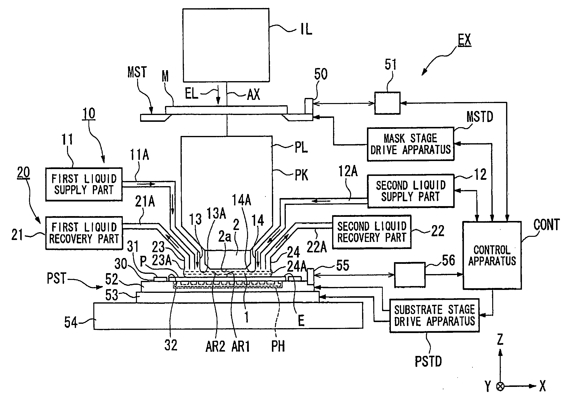 Substrate holder, stage apparatus, and exposure apparatus with first support part provided in a suction space and second support  part