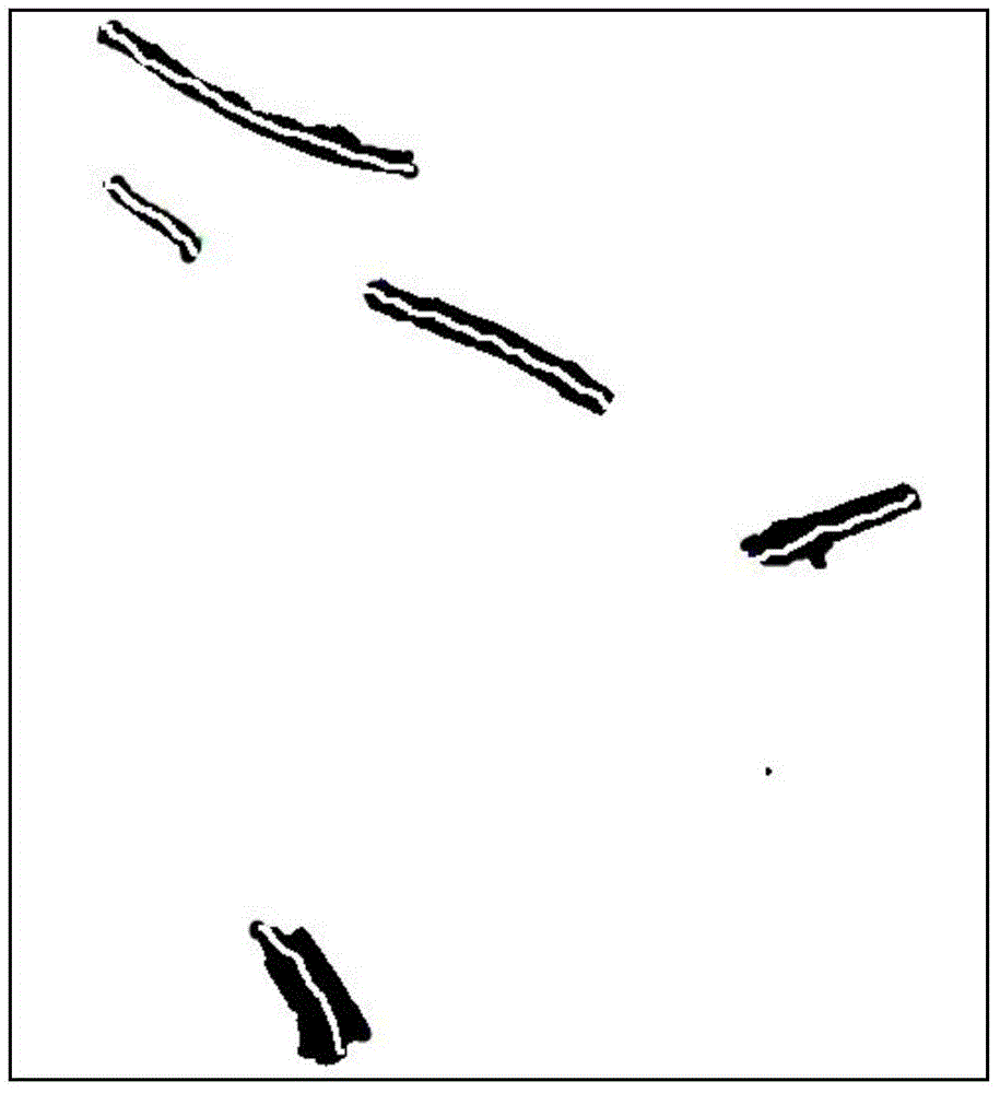 Method and device for detecting tobacco stem outline structures based on images