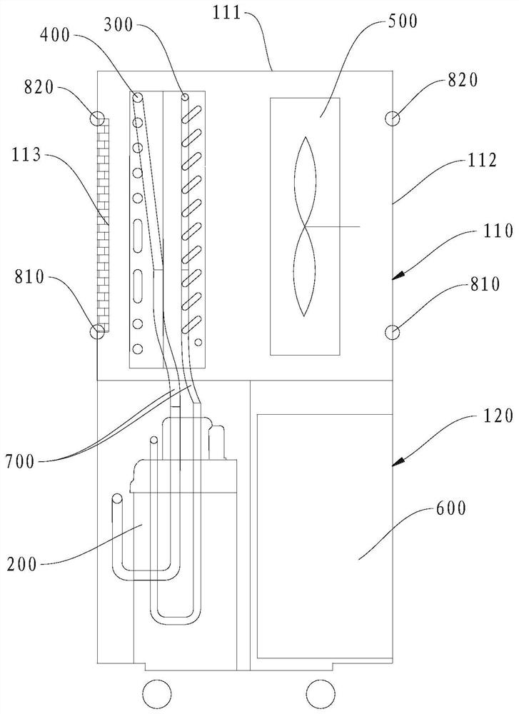 Foldable dehumidifier