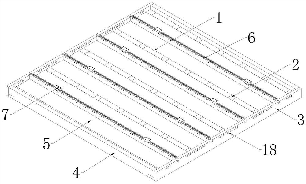 BIPV building roof waterproof system and waterproof detection method thereof