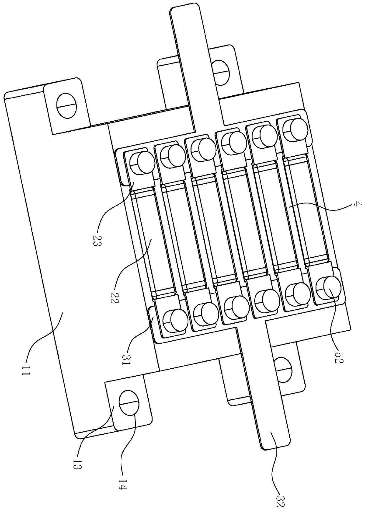 Detachable pulse power capacitor and assembling method