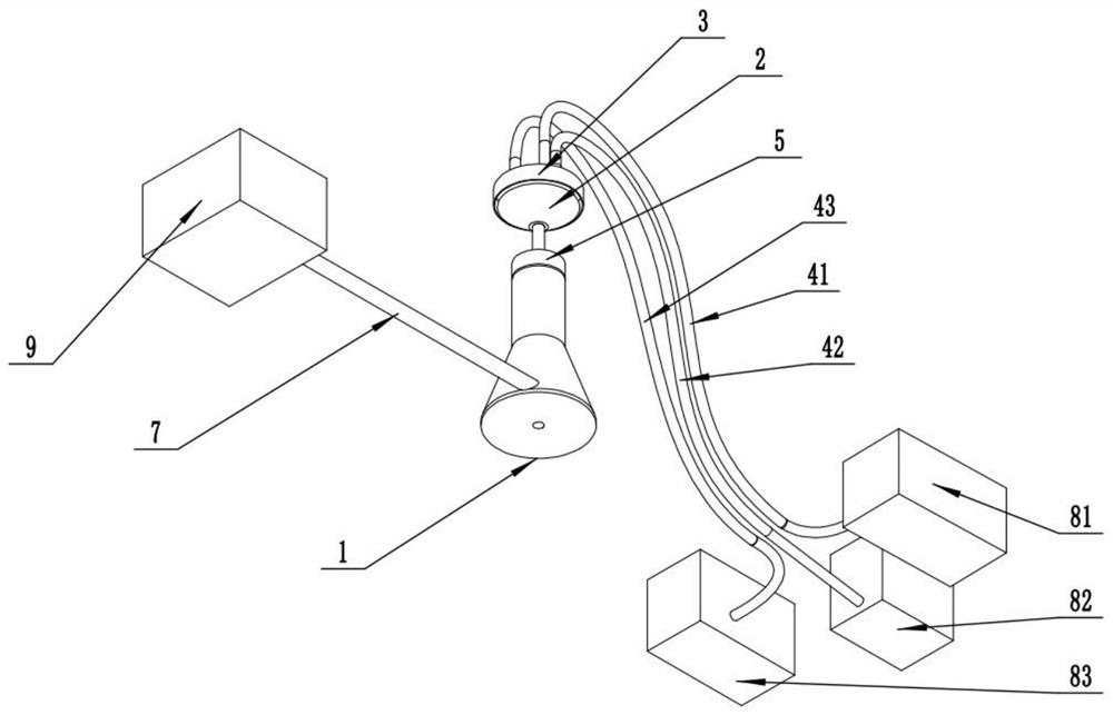 Suction filtration experiment device and method