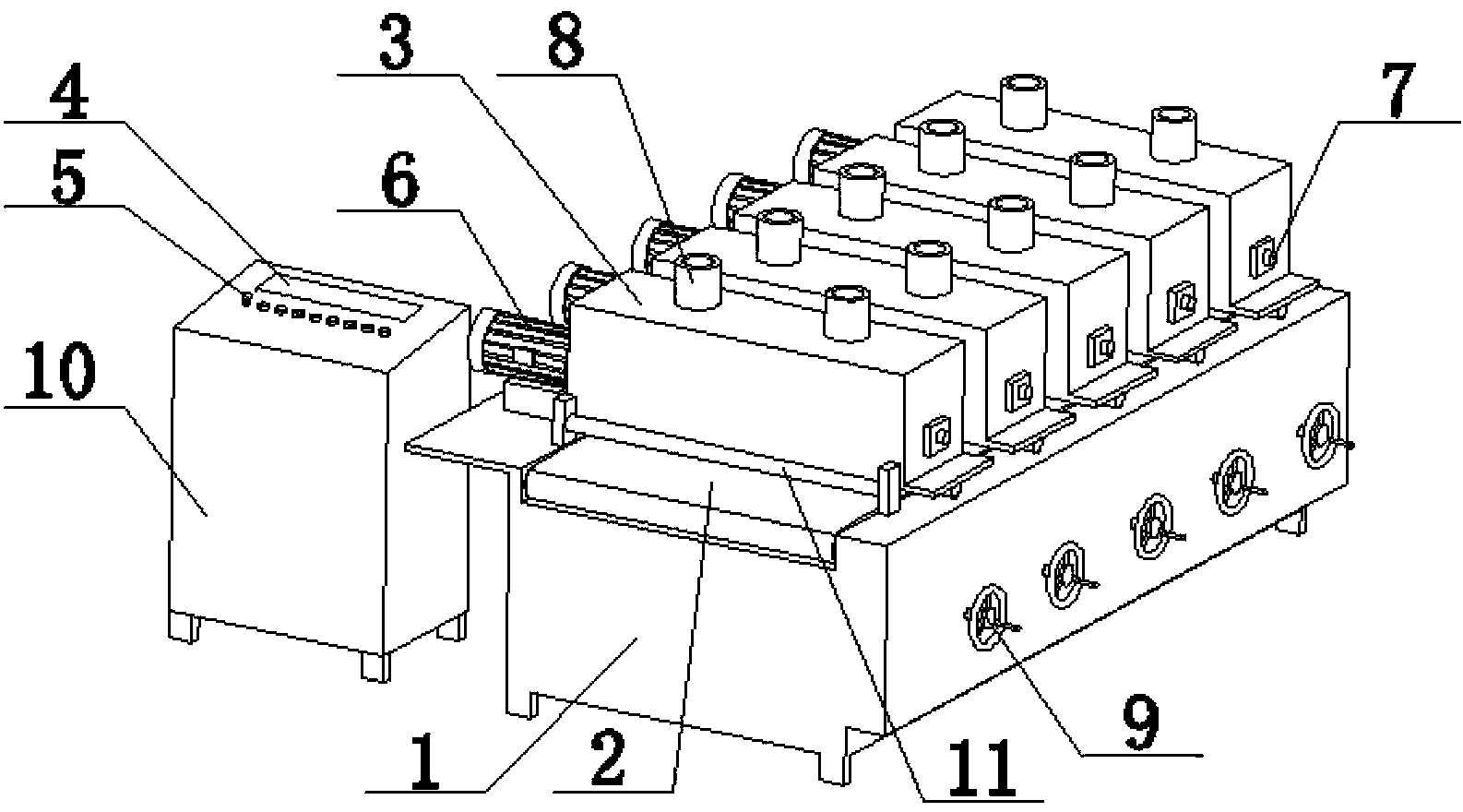 Plate polishing machine