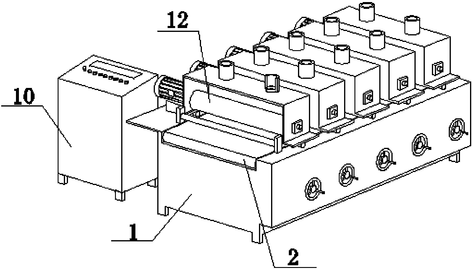 Plate polishing machine