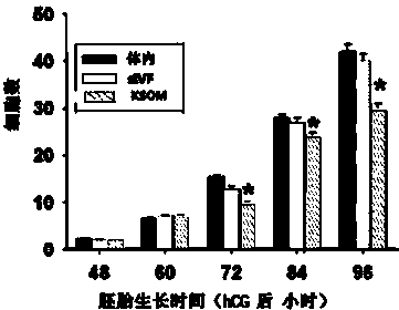 Method for detecting quality of assisted reproductive technology by mouse embryo array